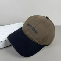 Cheap MIU MIU Caps #1338429 Replica Wholesale [$25.00 USD] [ITEM#1338429] on Replica MIU MIU Caps