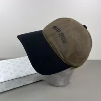 Cheap MIU MIU Caps #1338429 Replica Wholesale [$25.00 USD] [ITEM#1338429] on Replica MIU MIU Caps