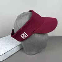 Cheap MIU MIU Caps #1338499 Replica Wholesale [$32.00 USD] [ITEM#1338499] on Replica MIU MIU Caps