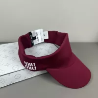 Cheap MIU MIU Caps #1338499 Replica Wholesale [$32.00 USD] [ITEM#1338499] on Replica MIU MIU Caps