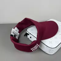 Cheap MIU MIU Caps #1338499 Replica Wholesale [$32.00 USD] [ITEM#1338499] on Replica MIU MIU Caps