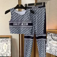 Cheap Christian Dior Yoga Tracksuits Long Sleeved For Women #1338523 Replica Wholesale [$40.00 USD] [ITEM#1338523] on Replica Christian Dior Tracksuits