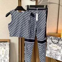 Cheap Christian Dior Yoga Tracksuits Long Sleeved For Women #1338523 Replica Wholesale [$40.00 USD] [ITEM#1338523] on Replica Christian Dior Tracksuits