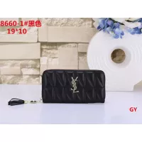 Cheap Yves Saint Laurent YSL Wallets #1338597 Replica Wholesale [$19.00 USD] [ITEM#1338597] on Replica Yves Saint Laurent YSL Wallets