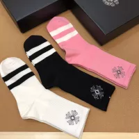 Cheap Chrome Hearts Socks #1338622 Replica Wholesale [$29.00 USD] [ITEM#1338622] on Replica Chrome Hearts Socks
