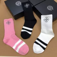 Cheap Chrome Hearts Socks #1338622 Replica Wholesale [$29.00 USD] [ITEM#1338622] on Replica Chrome Hearts Socks