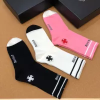 Cheap Chrome Hearts Socks #1338623 Replica Wholesale [$29.00 USD] [ITEM#1338623] on Replica Chrome Hearts Socks