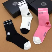 Cheap Chrome Hearts Socks #1338623 Replica Wholesale [$29.00 USD] [ITEM#1338623] on Replica Chrome Hearts Socks