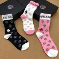 Cheap Chrome Hearts Socks #1338624 Replica Wholesale [$29.00 USD] [ITEM#1338624] on Replica Chrome Hearts Socks