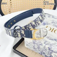 Cheap Christian Dior AAA Quality Belts In 3.0cm For Women #1338929 Replica Wholesale [$52.00 USD] [ITEM#1338929] on Replica Christian Dior AAA Quality Belts