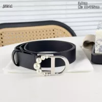 Cheap Christian Dior AAA Quality Belts In 3.0cm For Women #1338930 Replica Wholesale [$52.00 USD] [ITEM#1338930] on Replica Christian Dior AAA Quality Belts