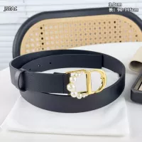 Cheap Christian Dior AAA Quality Belts In 3.0cm For Women #1338931 Replica Wholesale [$52.00 USD] [ITEM#1338931] on Replica Christian Dior AAA Quality Belts