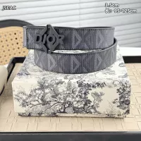 Cheap Christian Dior AAA Quality Belts In 3.5cm For Men #1338935 Replica Wholesale [$52.00 USD] [ITEM#1338935] on Replica Christian Dior AAA Quality Belts