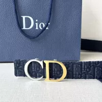 Cheap Christian Dior AAA Quality Belts In 3.5cm For Men #1338948 Replica Wholesale [$52.00 USD] [ITEM#1338948] on Replica Christian Dior AAA Quality Belts