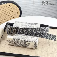 Cheap Christian Dior AAA Quality Belts In 3.5cm For Men #1338985 Replica Wholesale [$56.00 USD] [ITEM#1338985] on Replica Christian Dior AAA Quality Belts