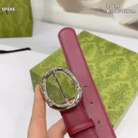 Cheap Gucci AAA Quality Belts In 3.0cm For Women #1339023 Replica Wholesale [$60.00 USD] [ITEM#1339023] on Replica Gucci AAA Quality Belts