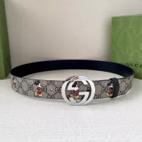 Cheap Gucci AAA Quality Belts In 4.0cm For Men #1339076 Replica Wholesale [$52.00 USD] [ITEM#1339076] on Replica Gucci AAA Quality Belts