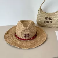 Cheap MIU MIU Caps #1339108 Replica Wholesale [$68.00 USD] [ITEM#1339108] on Replica MIU MIU Caps