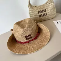 Cheap MIU MIU Caps #1339108 Replica Wholesale [$68.00 USD] [ITEM#1339108] on Replica MIU MIU Caps