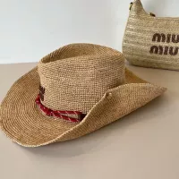 Cheap MIU MIU Caps #1339108 Replica Wholesale [$68.00 USD] [ITEM#1339108] on Replica MIU MIU Caps