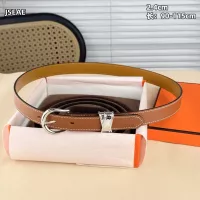 Cheap Hermes AAA Quality Belts In 2.4cm For Women #1339468 Replica Wholesale [$60.00 USD] [ITEM#1339468] on Replica Hermes AAA Quality Belts