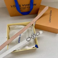 Cheap Louis Vuitton AAA Quality Belts In 2.0cm For Women #1339487 Replica Wholesale [$56.00 USD] [ITEM#1339487] on Replica Louis Vuitton AAA Quality Belts