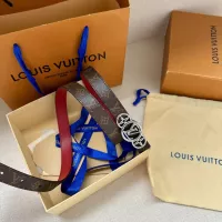 Cheap Louis Vuitton AAA Quality Belts In 2.0cm For Women #1339491 Replica Wholesale [$56.00 USD] [ITEM#1339491] on Replica Louis Vuitton AAA Quality Belts