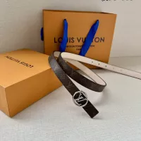 Cheap Louis Vuitton AAA Quality Belts In 2.0cm For Women #1339493 Replica Wholesale [$56.00 USD] [ITEM#1339493] on Replica Louis Vuitton AAA Quality Belts