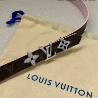 Cheap Louis Vuitton AAA Quality Belts In 2.0cm For Women #1339511 Replica Wholesale [$64.00 USD] [ITEM#1339511] on Replica Louis Vuitton AAA Quality Belts