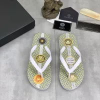 Cheap Versace Slippers For Men #1339570 Replica Wholesale [$48.00 USD] [ITEM#1339570] on Replica Versace Slippers