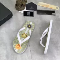 Cheap Versace Slippers For Men #1339570 Replica Wholesale [$48.00 USD] [ITEM#1339570] on Replica Versace Slippers