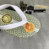 Cheap Versace Slippers For Men #1339570 Replica Wholesale [$48.00 USD] [ITEM#1339570] on Replica Versace Slippers