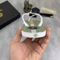 Cheap Versace Slippers For Men #1339570 Replica Wholesale [$48.00 USD] [ITEM#1339570] on Replica Versace Slippers