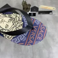 Cheap Versace Slippers For Men #1339574 Replica Wholesale [$48.00 USD] [ITEM#1339574] on Replica Versace Slippers