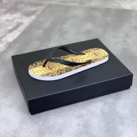 Cheap Versace Slippers For Men #1339578 Replica Wholesale [$48.00 USD] [ITEM#1339578] on Replica Versace Slippers