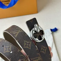 Cheap Louis Vuitton AAA Quality Belts In 3.0cm For Women #1339597 Replica Wholesale [$56.00 USD] [ITEM#1339597] on Replica Louis Vuitton AAA Quality Belts