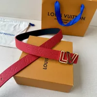 Cheap Louis Vuitton AAA Quality Belts In 3.0cm For Women #1339606 Replica Wholesale [$56.00 USD] [ITEM#1339606] on Replica Louis Vuitton AAA Quality Belts