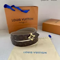 Cheap Louis Vuitton AAA Quality Belts In 3.0cm For Women #1339610 Replica Wholesale [$56.00 USD] [ITEM#1339610] on Replica Louis Vuitton AAA Quality Belts
