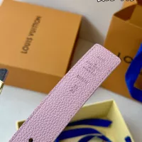 Cheap Louis Vuitton AAA Quality Belts In 3.0cm For Women #1339614 Replica Wholesale [$56.00 USD] [ITEM#1339614] on Replica Louis Vuitton AAA Quality Belts