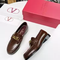 Cheap Valentino Leather Shoes For Women #1339618 Replica Wholesale [$102.00 USD] [ITEM#1339618] on Replica Valentino Leather Shoes