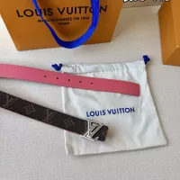Cheap Louis Vuitton AAA Quality Belts In 3.0cm For Women #1339621 Replica Wholesale [$56.00 USD] [ITEM#1339621] on Replica Louis Vuitton AAA Quality Belts