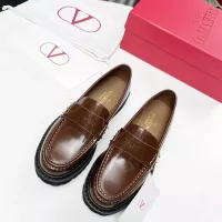 Cheap Valentino Leather Shoes For Women #1339624 Replica Wholesale [$102.00 USD] [ITEM#1339624] on Replica Valentino Leather Shoes