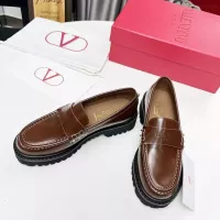 Cheap Valentino Leather Shoes For Women #1339624 Replica Wholesale [$102.00 USD] [ITEM#1339624] on Replica Valentino Leather Shoes