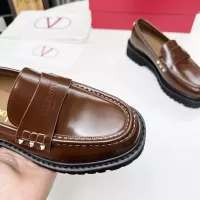 Cheap Valentino Leather Shoes For Women #1339624 Replica Wholesale [$102.00 USD] [ITEM#1339624] on Replica Valentino Leather Shoes