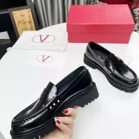 Cheap Valentino Leather Shoes For Women #1339625 Replica Wholesale [$102.00 USD] [ITEM#1339625] on Replica Valentino Leather Shoes