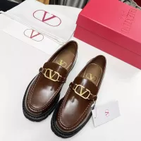 Cheap Valentino Leather Shoes For Women #1339626 Replica Wholesale [$102.00 USD] [ITEM#1339626] on Replica Valentino Leather Shoes