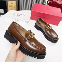 Cheap Valentino Leather Shoes For Women #1339626 Replica Wholesale [$102.00 USD] [ITEM#1339626] on Replica Valentino Leather Shoes