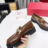 Cheap Valentino Leather Shoes For Women #1339626 Replica Wholesale [$102.00 USD] [ITEM#1339626] on Replica Valentino Leather Shoes