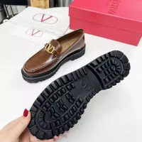 Cheap Valentino Leather Shoes For Women #1339626 Replica Wholesale [$102.00 USD] [ITEM#1339626] on Replica Valentino Leather Shoes