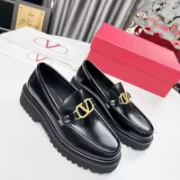 Cheap Valentino Leather Shoes For Women #1339627 Replica Wholesale [$102.00 USD] [ITEM#1339627] on Replica Valentino Leather Shoes